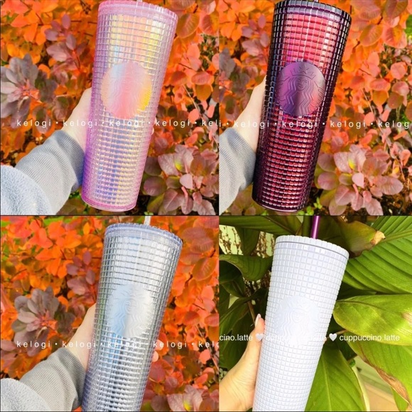 ✨NEW BUNDLE✨Starbucks 4 Grid/Disco Tumblers